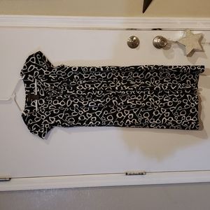Y2K Chadwick's Black/White Dress Size 8